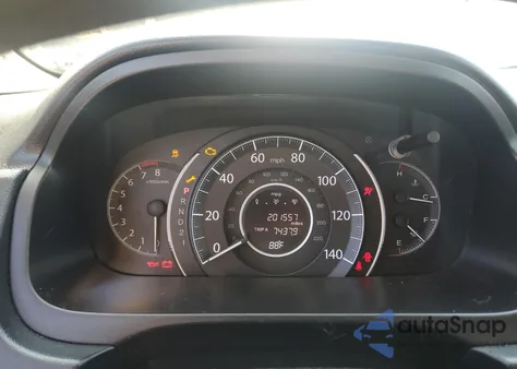 2013 Honda Cr-V Ex z USA, uszkodzony, nr VIN 5J6RM4H55DL012243